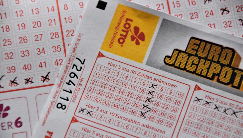 Close-up Photo of Lottery Ticket